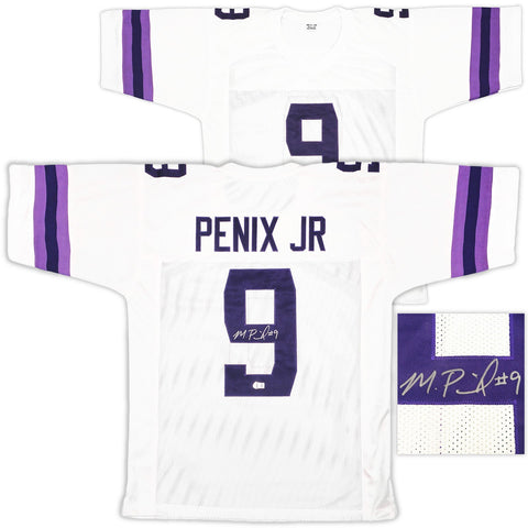 Washington Huskies Michael Penix Jr. Autographed Signed White Jersey Beckett Wit