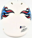 MARCUS MARIOTA AUTOGRAPHED TENNESSEE TITANS SPEED MINI HELMET BECKETT BAS 132507