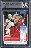 Magic Shaquille O'Neal Authentic Signed 1992 Skybox #382 Rookie Card BAS Slabbed