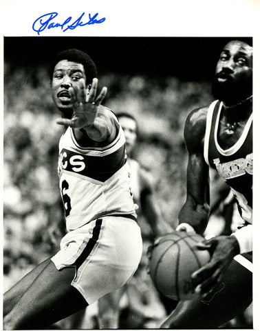 Paul Silas Autographed Signed 8x10 Photo Seattle Supersonics MCS Holo #70198
