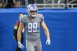 Brock Wright Signed Lions Jersey (JSA COA)Detroit Starting Tight End/ Notre Dame