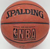 Bill Bradley Autographed NBA Leather Basketball Knicks (Flat) JSA #AV29194