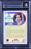 Nordiques Guy Lafleur Authentic Signed 1990 Score #290 Card BAS Slabbed