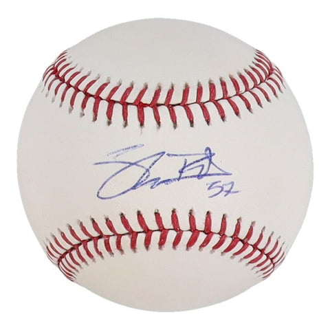 Shane Bieber Signed OML Baseball (PSA COA) Cleveland Indians Pitcher since 2018