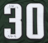 Brian Mitchell Signed Philadelphia Eagles Jersey Inscribed Fly Eagles Fly (JSA)
