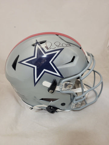 MICHAEL IRVIN SIGNED DALLAS COWBOYS THROWBACK SPEEDFLEX AUTHENTIC HELMET BECKETT