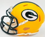 ANDRE RISON AUTOGRAPHED PACKERS YELLOW SPEED MINI HELMET SB 31 CHAMPS JSA 232852