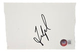 Fred Couples Signed 4x6 PGA Cut Signature BAS BL59872