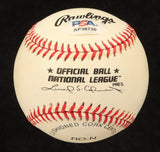 Thomson & Branca Signed Baseball (PSA) "Shot Heard Round World" Dodgers Giants