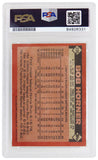 Bob Horner Signed Braves 1986 Topps Baseball Card #220 - (PSA Encapsulated)