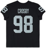 Maxx Crosby Las Vegas Raiders Autographed Nike Black Elite Jersey