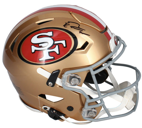 George Kittle Autographed San Francisco 49ers Speedflex Helmet Beckett