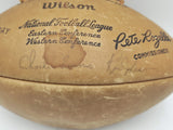 1965 NFL Champion Packers Autographed Football 49 Sigs Lombardi Beckett AE36395