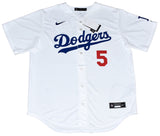 FREDDIE FREEMAN SIGNED LOS ANGELES DODGERS #5 NIKE STADIUM JERSEY MLB AUTH
