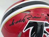 ANDRE RISON AUTOGRAPHED FALCONS FULL SIZE AUTHENTIC HELMET BAD MOON BECKETT