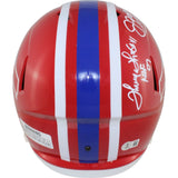 Kelly Thomas Reed Autographed Buffalo Bills F/S Helmet HOF Beckett Witness 50279