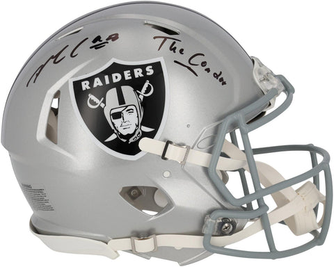 Maxx Crosby Las Vegas Raiders Signed Riddell Authentic Helmet w/The Condor Insc