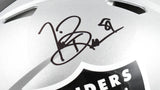 Tim Brown Autographed Raiders F/S Speed Authentic Helmet - Fanatics *Black