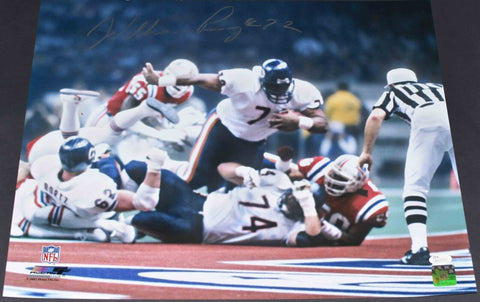 WILLIAM PERRY AUTOGRAPHED CHICAGO BEARS SUPER BOWL XX 16x20 PHOTO JSA