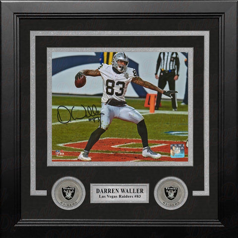 Darren Waller Las Vegas Raiders Autographed 8x10 Framed Football Photo Fanatics