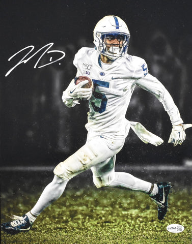 Jahan Dotson Penn State Autographed 11x14 Photo JSA 205249