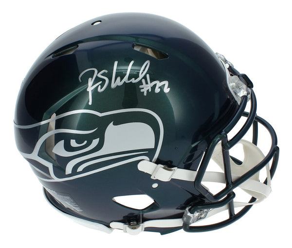 Rashid Shaheed Autographed Seahawks Authentic Rivalries Speed Helmet Beckett