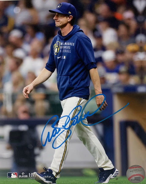 Brewers Manager CRAIG COUNSELL Signed 8x10 Photo #9 AUTO -