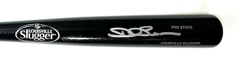 Brewers DALE SVEUM Signed Louisville Slugger Black Bat AUTO - BECKETT