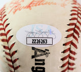 1978 California Angels Team Autographed Baseball -- 19 Signatures | JSA LOA