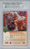 John Lynch Autographed 1993 Upper Deck SP Rookie Card HOF BAS Slab 31563