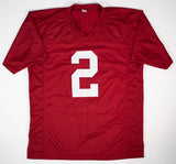 Derrick Henry Signed Alabama Crimson Tide Jersey (Beckett) Baltimore Ravens R.B.