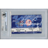 David Ortiz Autographed Boston Red Sox 04 ALCS Curse Reversed Tix Beckett 53166