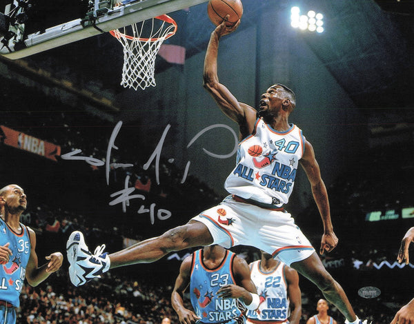 Shawn Kemp Autographed Signed 11x14 Photo Seattle Supersonics MCS Holo #64119