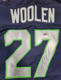 TARIQ WOOLEN AUTOGRAPHED SIGNED PRO STYLE JERSEY w/ JSA STICKER ONLY