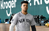 Juan Soto Signed New York Yankees Pinstriped Jersey (Beckett) N.Y. Outfielder
