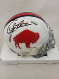 DOUG FLUTIE SIGNED BUFFALO BILLS CLASSIC SPEED MINI HELMET BECKETT QR