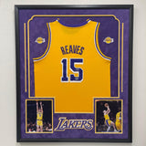 Austin Reaves Signed Jersey PSA Los Angeles Lakers Autographed