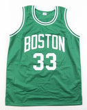 Larry Bird Signed Boston Celtics Jersey (JSA COA) 12xAll Star Forward / 3xMVP