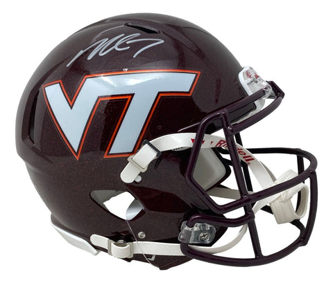 Michael Vick Signed Virginia Tech Full Size Authentic Speed Helmet BAS