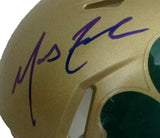 Marcus Freeman Signed/Auto Mini Shamrock Helmet Notre Dame Beckett 204853