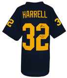 Jaylen Harrell Signed Navy Custom College Football Jersey w/Nat'l Champs -SS COA
