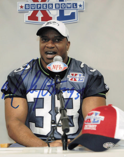 Mack Strong Autographed Signed 8x10 Photo Seattle Seahawks MCS Holo #63499