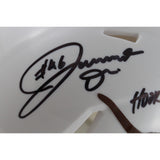 Joseph Ossai Autographed Texas Longhorns Mini Helmet Hook Em Insc. Beckett 50161