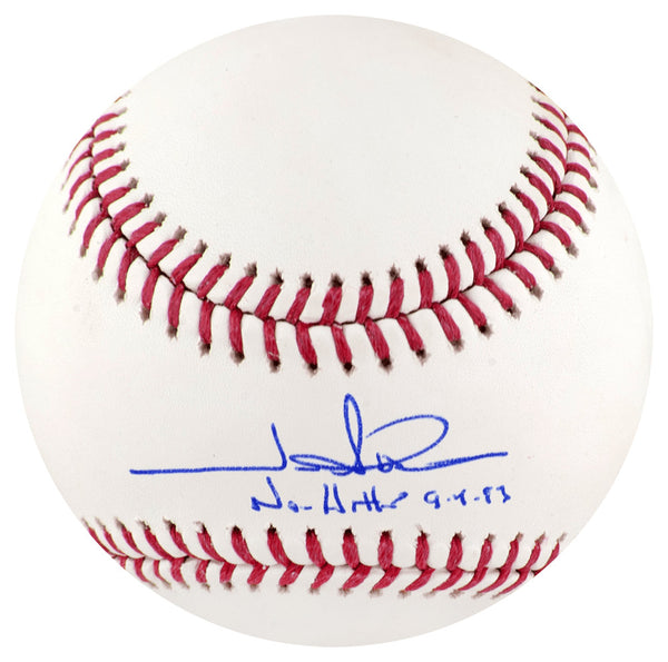 Jim Abbott Signed Rawlings Official MLB Baseball w/No Hitter - (SCHWARTZ COA)