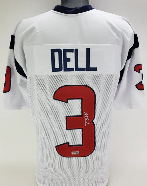 Tank Dell Signed Houston Texans Jersey (JSA COA) 2023 3rd Round Pick W.R.
