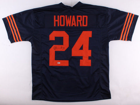 Jordan Howard Signed Throwback Bears Jersey (Beckett) 2016 ProBowl Running Back