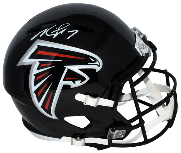 MICHAEL VICK AUTOGRAPHED ATLANTA FALCONS FULL SIZE SPEED HELMET BECKETT