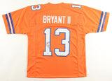 Pat Bryant Signed Denver Broncos Jersey (JSA) Ex-Illinois Fighting Illini / W.R.