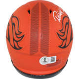 Patrick Surtain Autographed Denver Broncos Rave Mini Helmet Beckett 50782