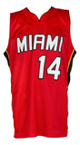 Tyler Herro Miami Signed Red Basketball Jersey JSA